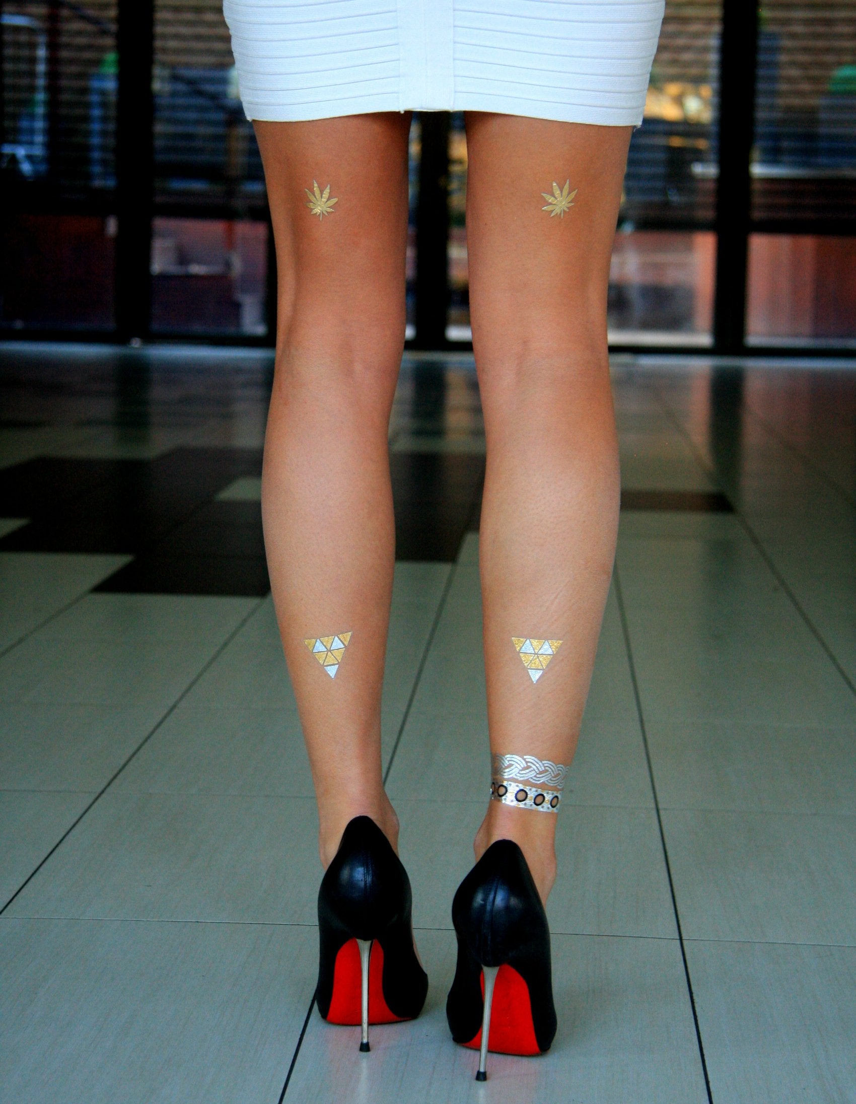 Bohemian Jewelry Tattoos Rihanna - A Luxury Collection of 4 Premuim Jewelry Inspired Temporary Tattoos Sheets