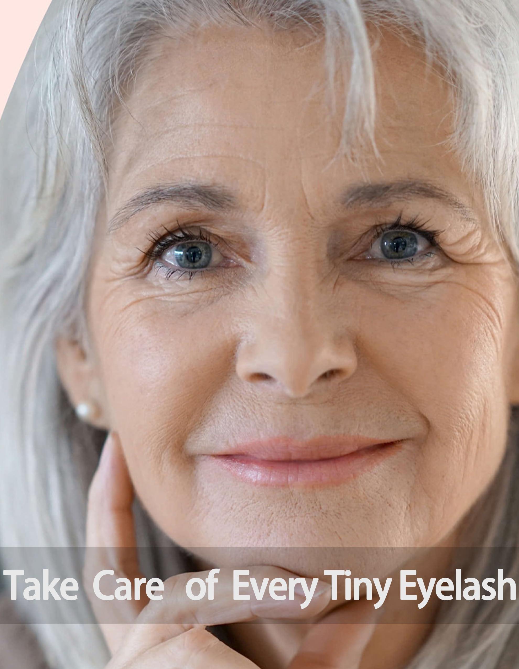 Black Mascara for Fine Short Lash & Older Women & Mulit-layered Lashes, Ultimate Length Volumizing Lower Bottom Lashes Mascara, Ultra-Precise Slim Adjustable Brush to Any Angle, Smudge-proof