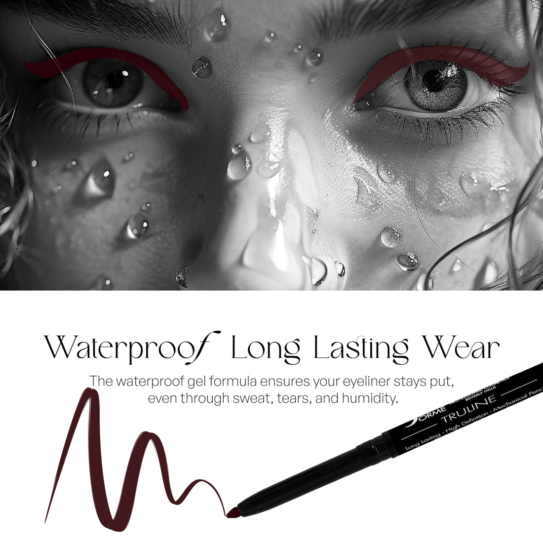 Sorme Cosmetics Truline Mechanical Eyeliner Pencil, Plum, 0.1 Ounce