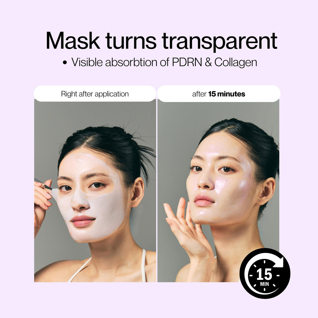EARTHWARD Salmon DNA PDRN Collagen Pearl Mask | Overnight Wrapping Mask | for younger looking Korean Skincare | 2.53 fl.oz