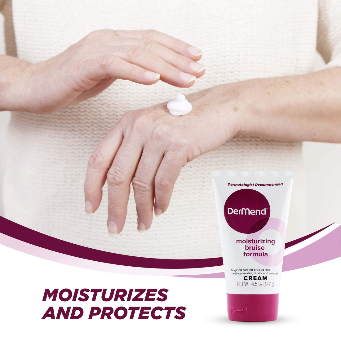 Dermend Moisturizing Bruise Formula Cream, 4.5 Oz by Ferndale