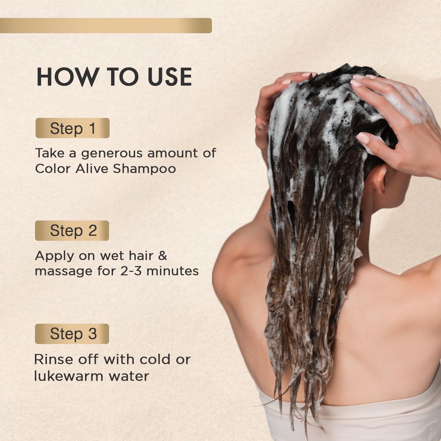 MOEHAIR Color Alive Shampoo | Moisturizing & Hydrating | Shampoo for Color-Treated Hair | Paraben & Sulfate-Free Shampoo | Rich in Safflower Oil & Castor Oil | Controls Frizz (12 Fl. Oz)