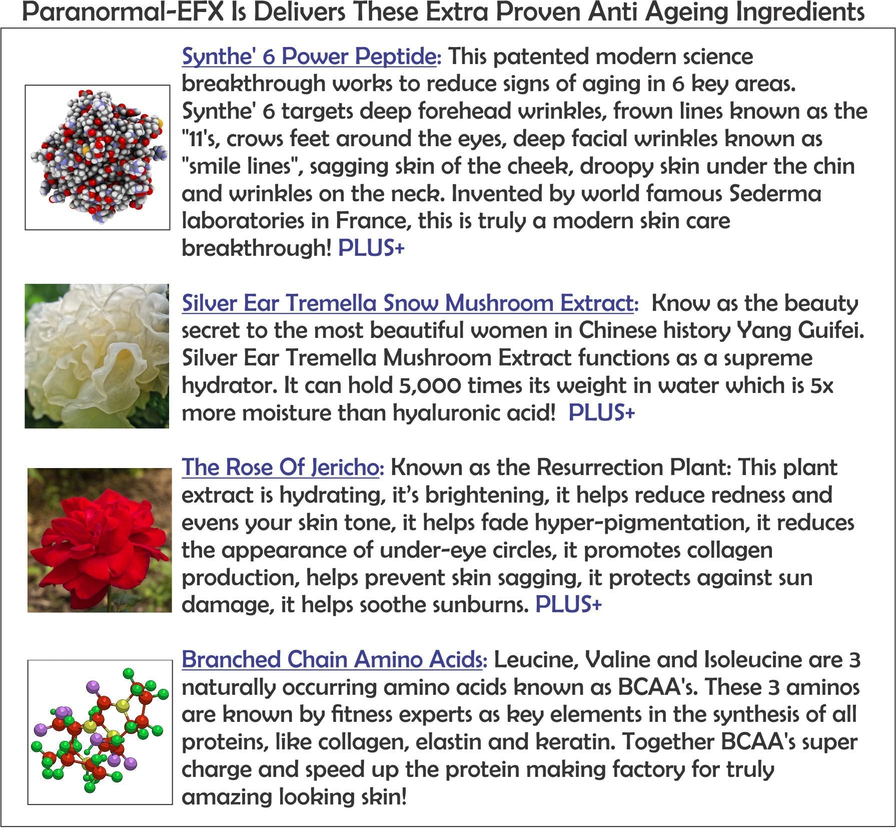 Aminogenesis Paranormal EFX Anti Aging Super Serum, 1.7 Fluid Ounce