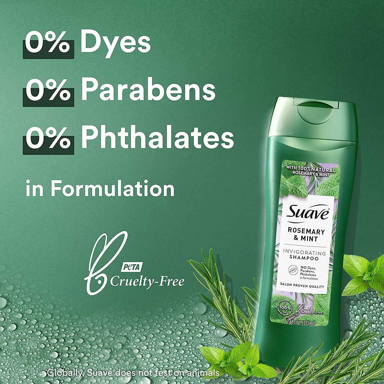 Suave Pro Natural Rosemary Sh - 1 Pack