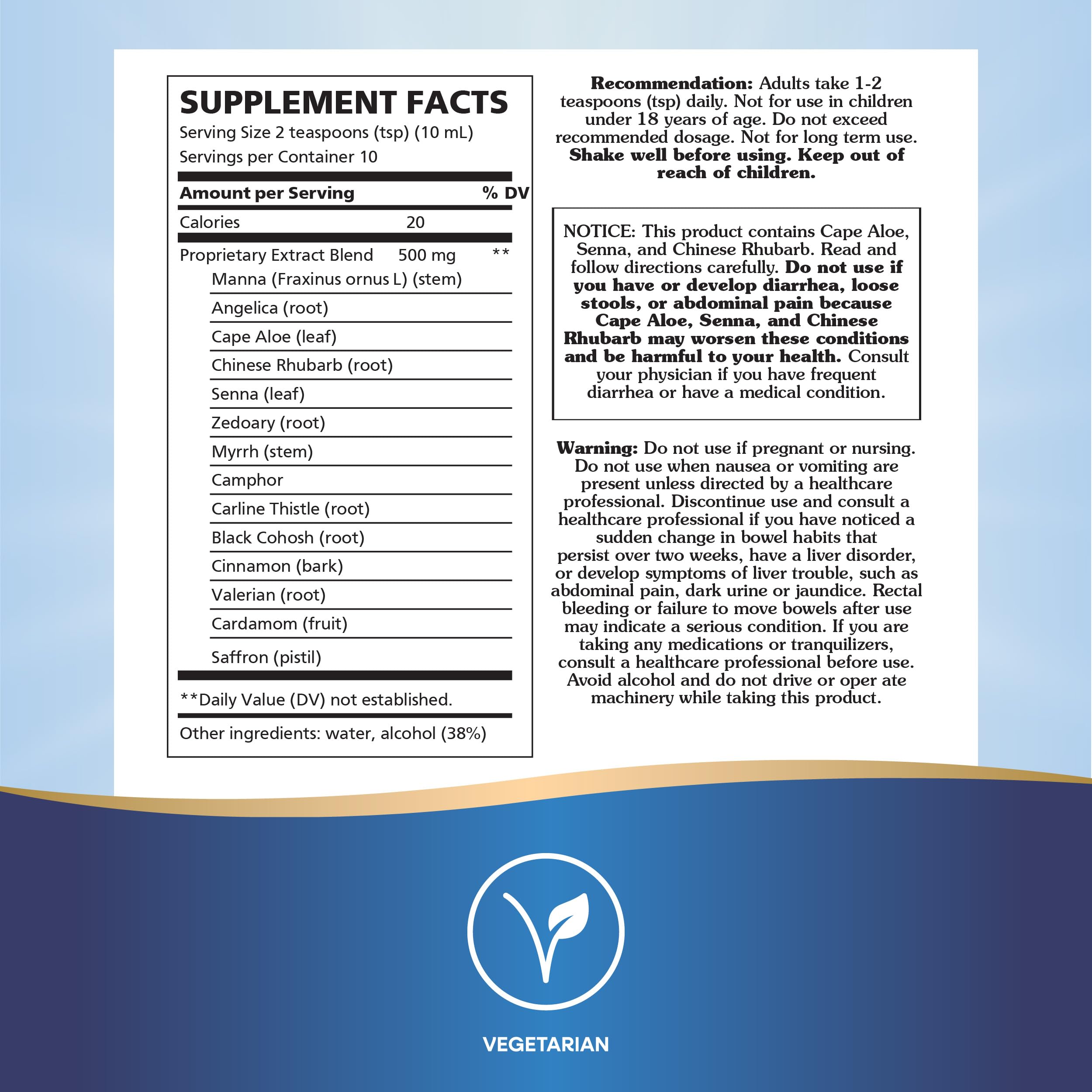 Nature’s Way Herbal Digestive Extract - 3.38 fl oz