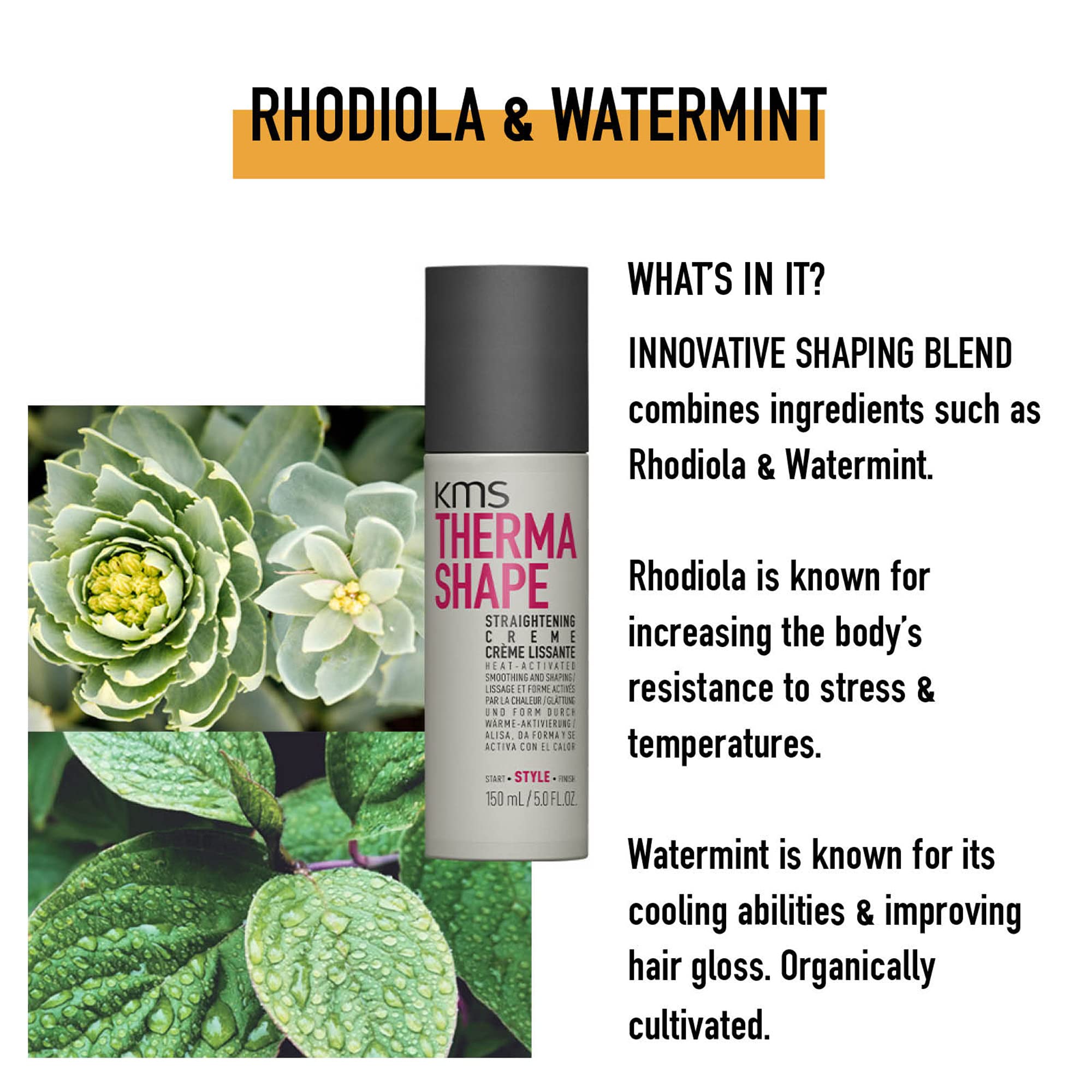 KMS California Therma Shape Straightening Crme