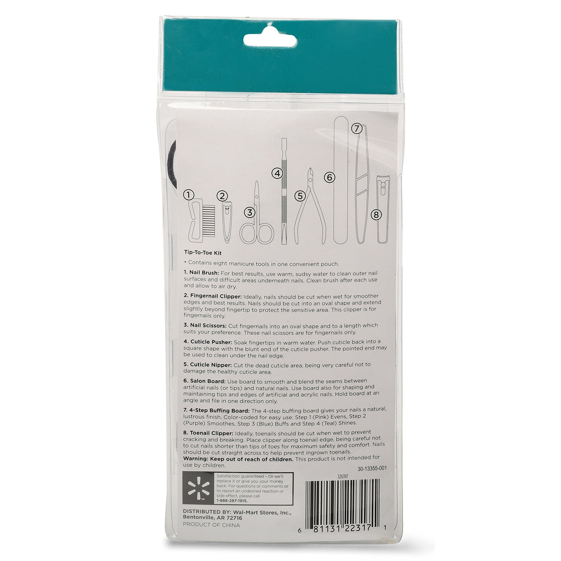 Equate Beauty Tip-To-Toe Kit
