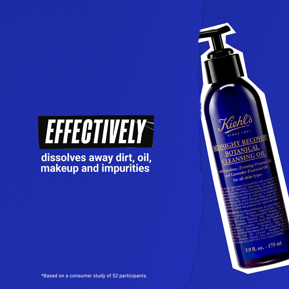 Kiehl'S Midnight Recovery Botanical Cleansing Oil - For All Skin Types ( 216911 )