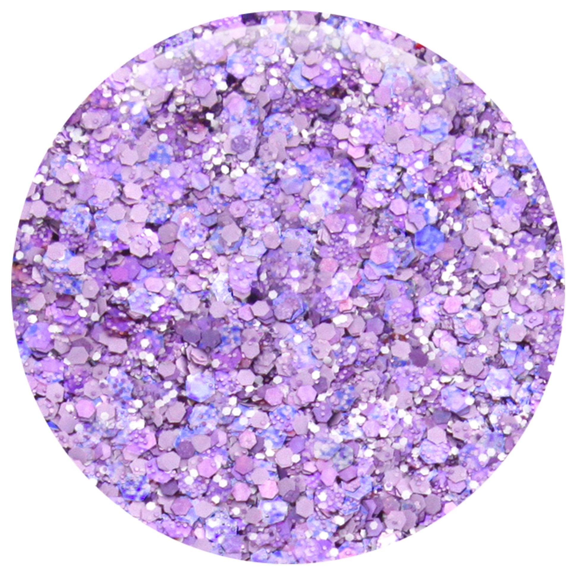 GLITTIES - Sugar Plum - Holographic & Matte Chunky Mixed Glitter  COSMETIC GRADE  Festival Body Glitter, Makeup, Face, Hair, Lips, Nails - (10 Gram)
