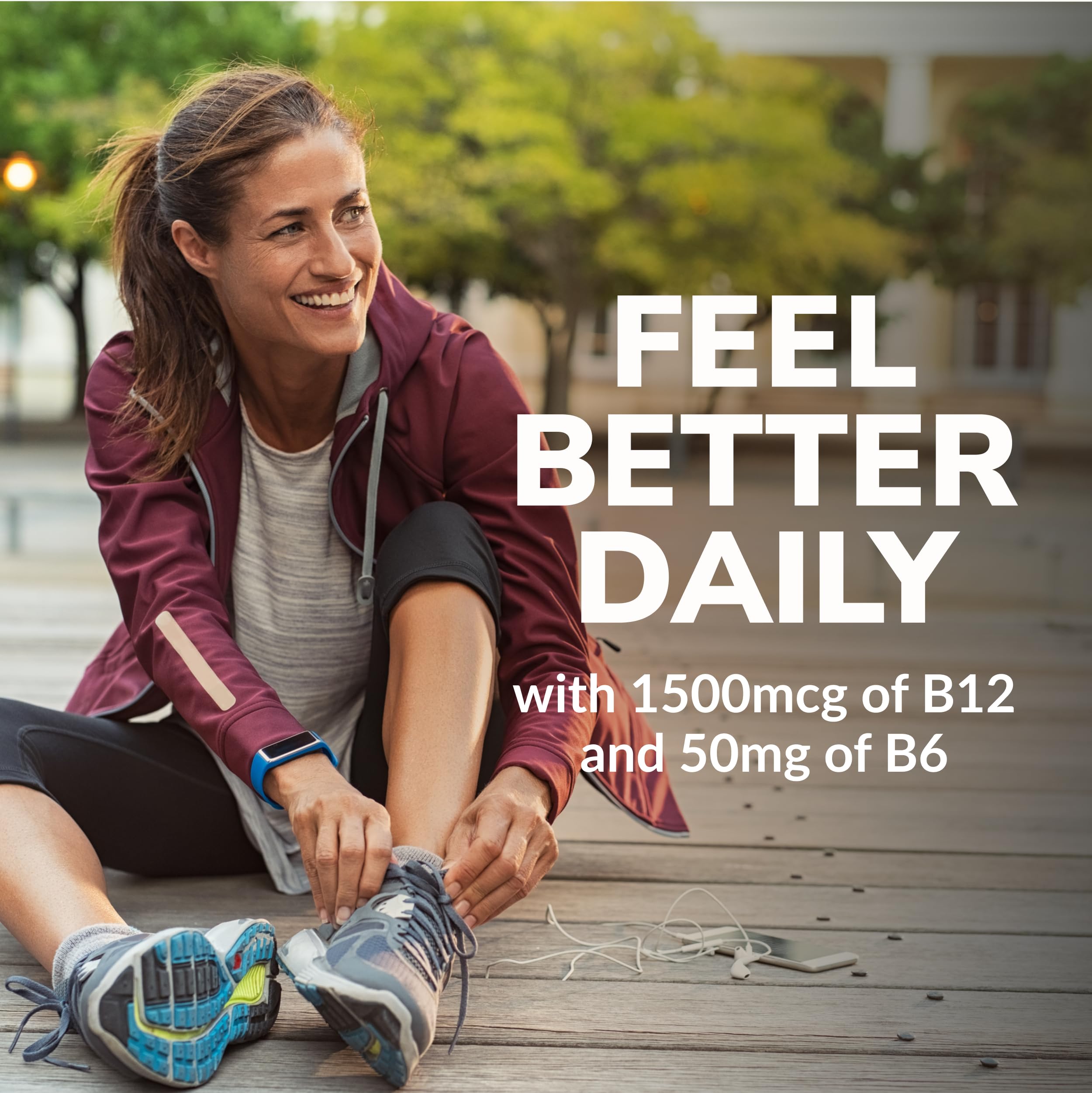 Super B Complex Liquid Vitamin Supplement | 500mg B12 and 50mg B6 | 32oz. | Liquid B-Complex Vitamins Boost Energy, Aid Stress Response | Effective Natural Products