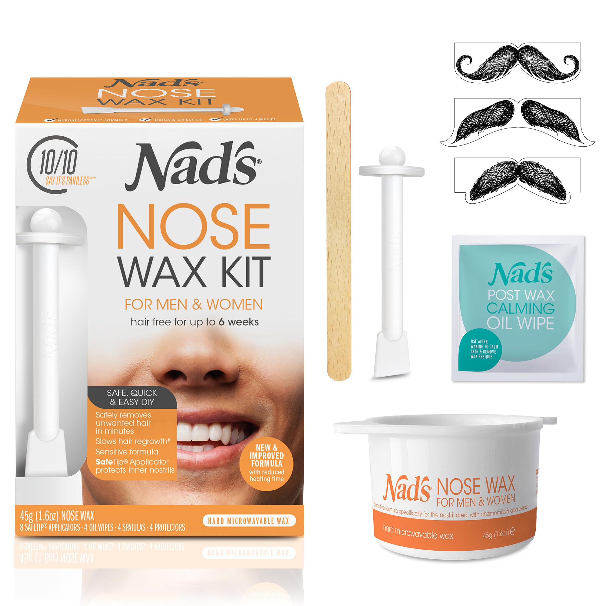 NAD's Unisex Adult Nose Wax, 1.6 Oz, Pack of 1