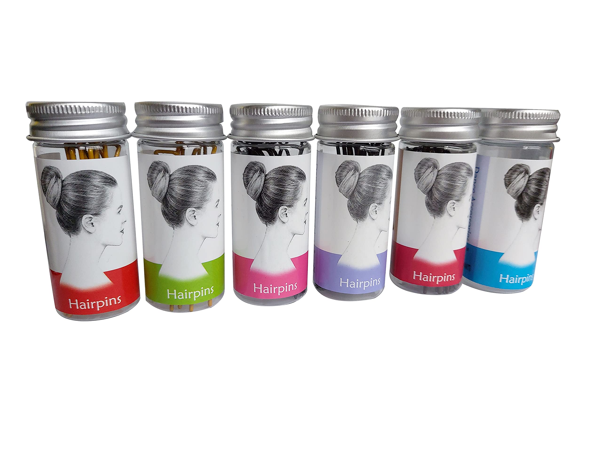 Hairpins for Bun ROCST Bobby Pins Clips for Ballet Woman girl Hairdressing salon (2 inch, Brown12pcs) (Blonde, 3 inch (Pack of 12))