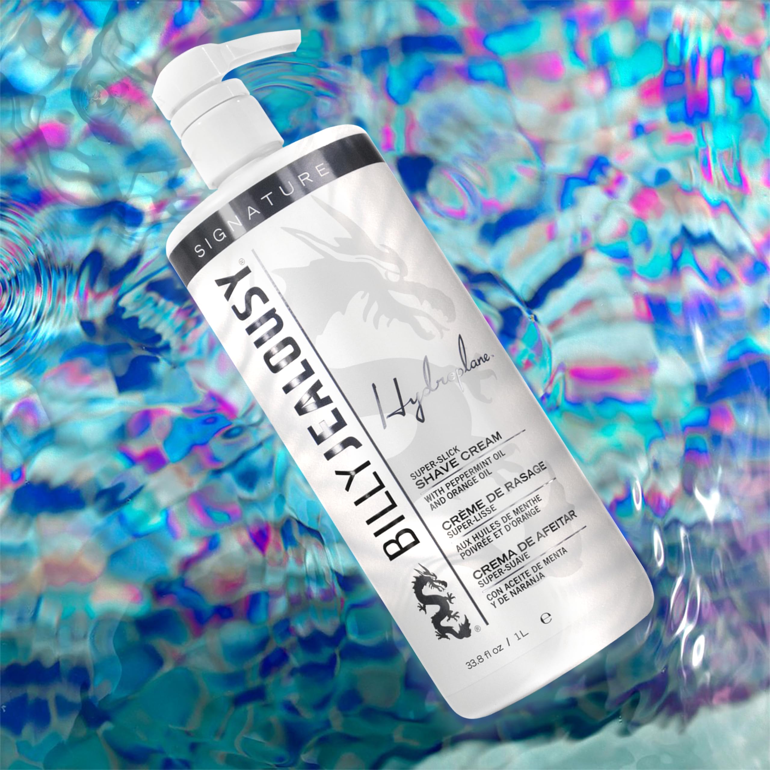 Billy Jealousy Hydroplane Super Slick Shave Cream (Salon Size) 1000ml/33.8oz