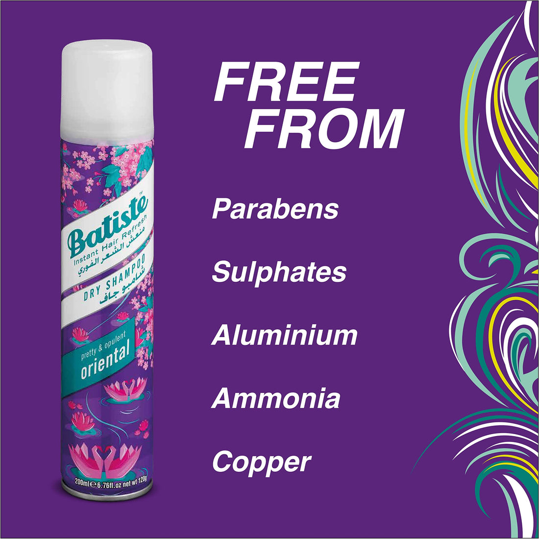 BATISTE champu oriental 200 ml