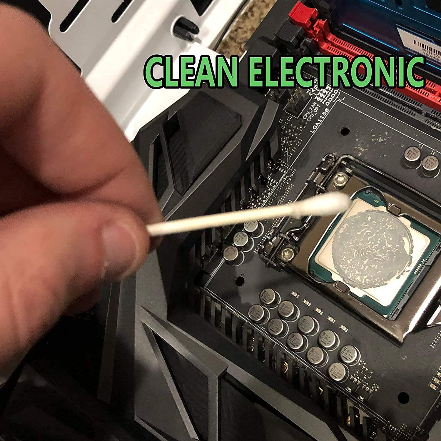 Cotton Swabs with Wooden Sticks/Biodegradable Cotton Buds 2000pcs