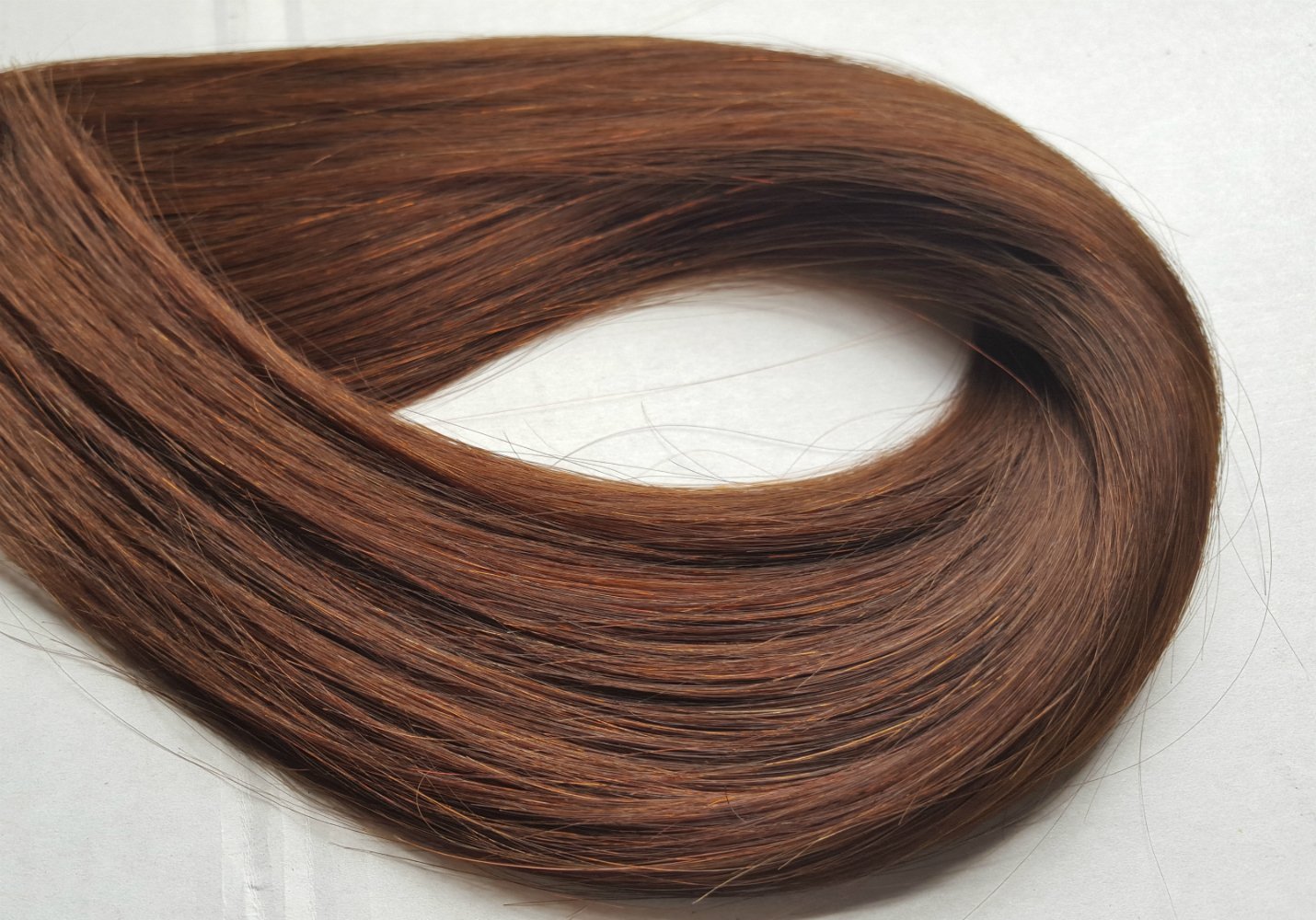 Tressmatch 16 18 Remy (Remi) Human Hair Clip In Extensions Chocolate Brown (Color #4) 9 Pieces (Pcs) Full Head Set [Set Weight: 4.2oz/120grams]