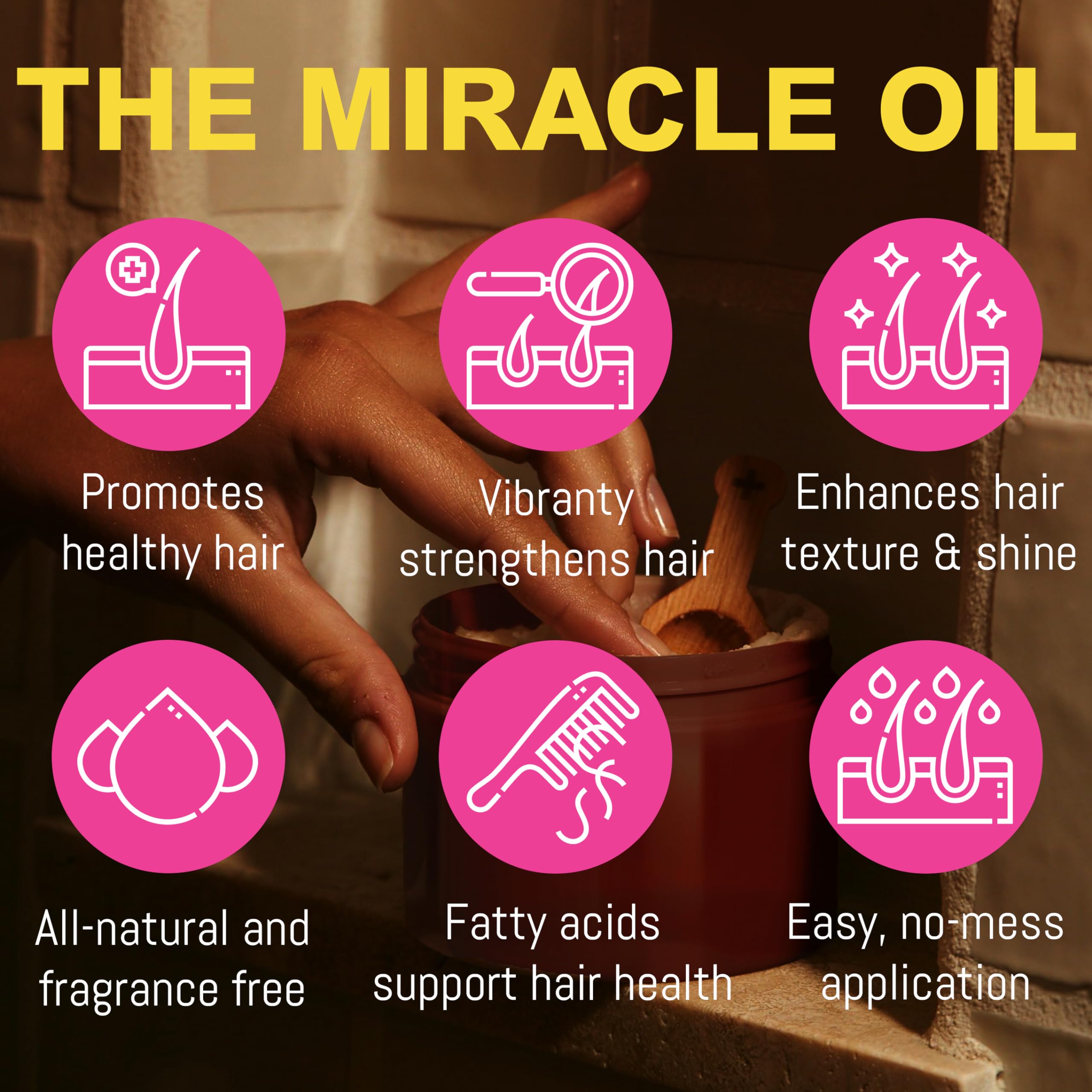 Raw Batana Oil | 100% Raw Batana Oil for Hair Growth | Cold Pressed & Chemical-Free | Batana Hair Growth Oil |Sourced from Honduras, Dr. Sebi Approved