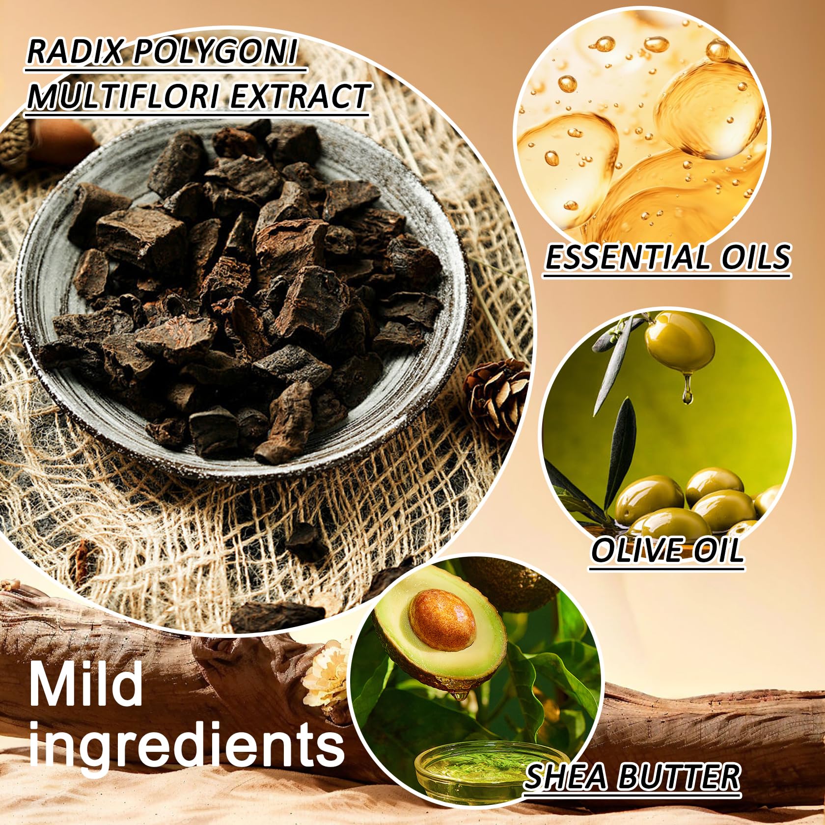 JunKuJK 3PCS Solid Shampoo Bar with Foaming Net, Deep Cleansing Bar Shampoo for Women and Men, Thickening, Strengthening Long Lasting Oil Control Soap, Suitable for All Hair Type A