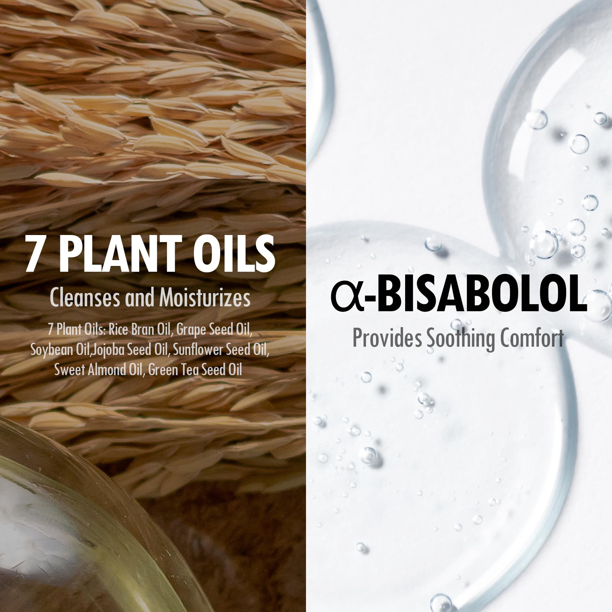 VEGREEN Rice Daily Moisture Pore Cleansing Oil | Korean Skin Care Oil Cleanser w/ 7 Raw Oil Complex | Gentle Face Cleanser for Oily Skin | Pore Control Cleansing Oil Makeup Remover (5.07 fl oz)