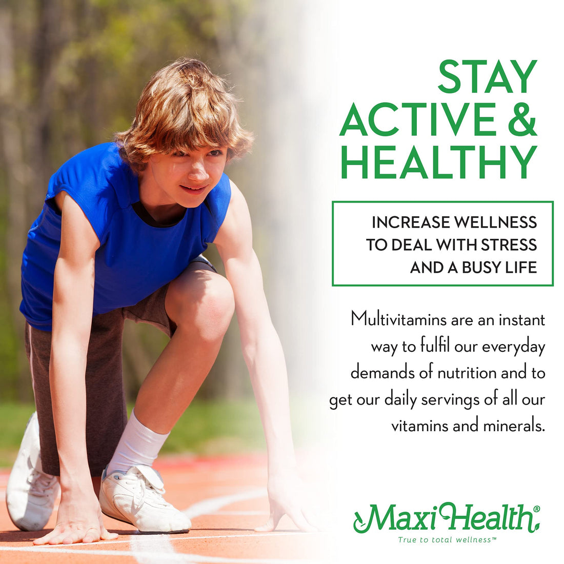 Maxi Health Teen Supreme HIS Vitamins for Teen Boys (60) - Teen Multivitamin for Young Men Ages 12 17 - Daily Teen Vitamins for Nutrition, Energy, Immune Support, Antioxidants & Teen Boy Needs