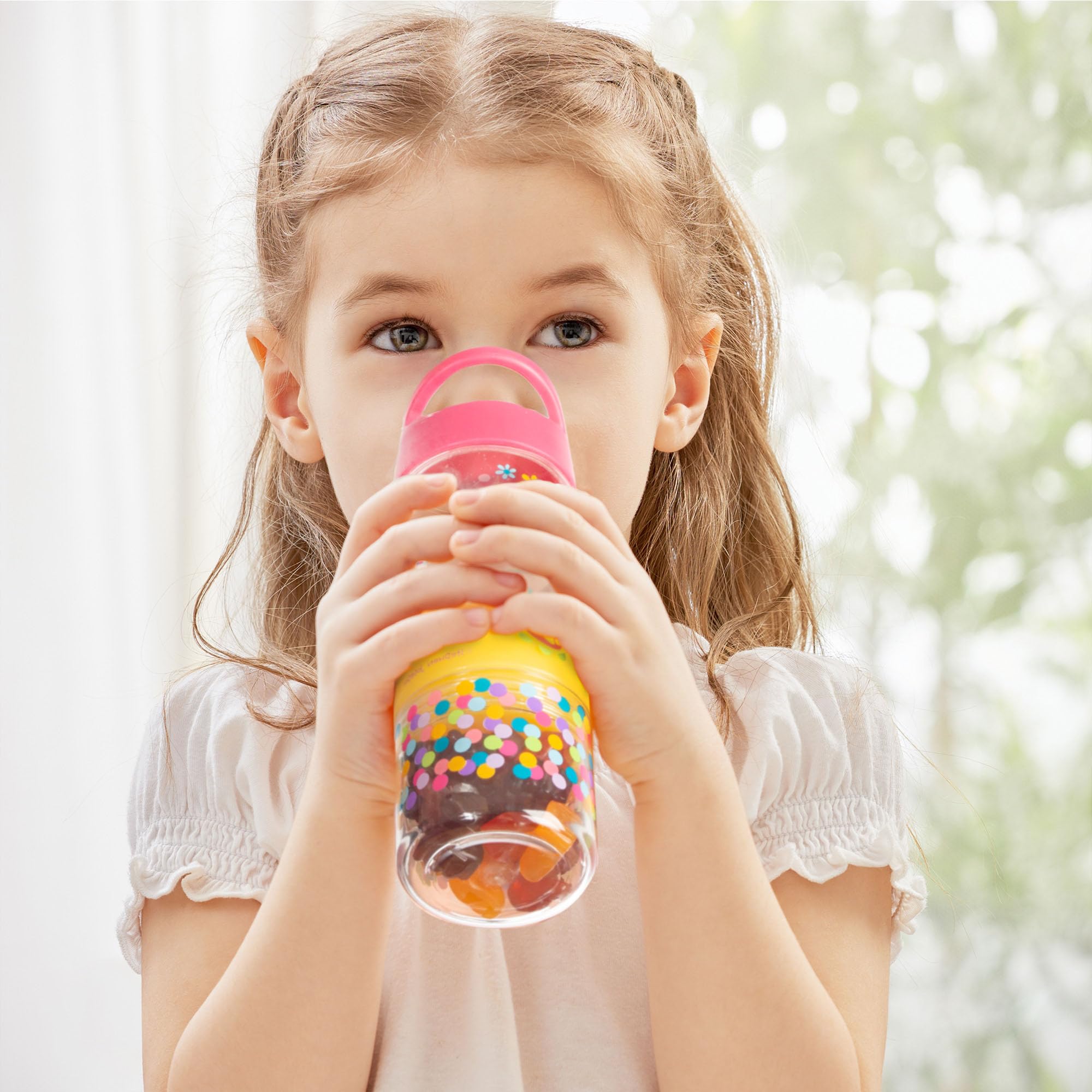 Stephen Joseph FLIP TOP BOTTLES W/ SNACK CONTAINER - SPACE, os (SJ1153)