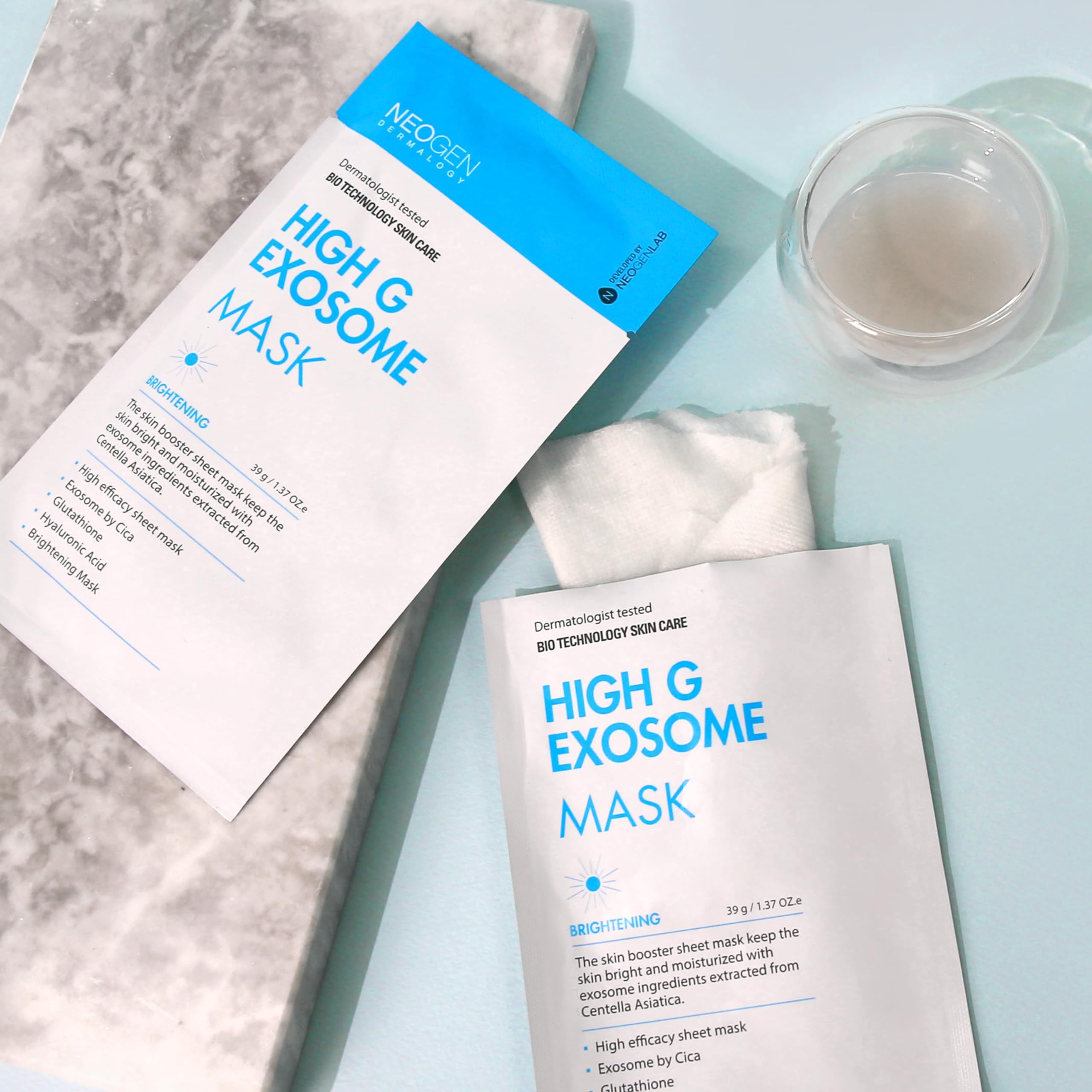 [K-Beauty] NEOGEN DERMALOGY High G Exosome Mask Sheet (39g. 5 sheets)