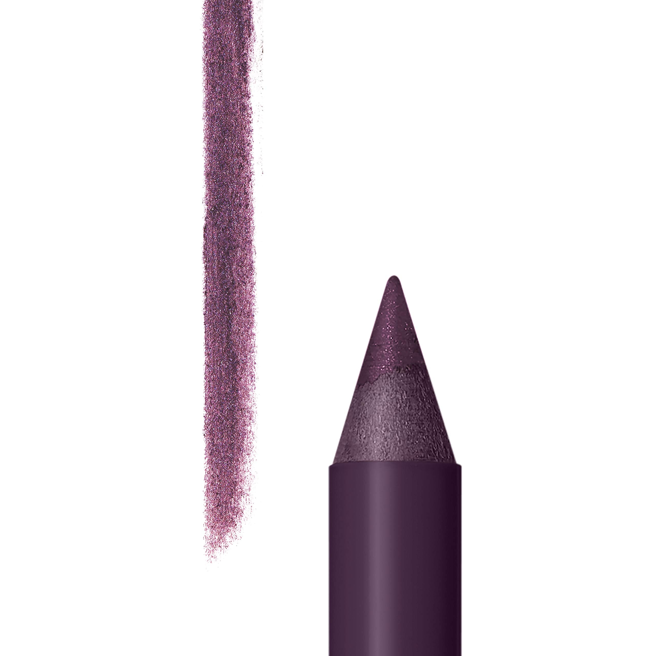 Almay Gel Eyeliner, Waterproof, Fade-Proof Eye Makeup, Easy-to-Sharpen Liner Pencil, 130 Pure Plum, 0.045 Oz