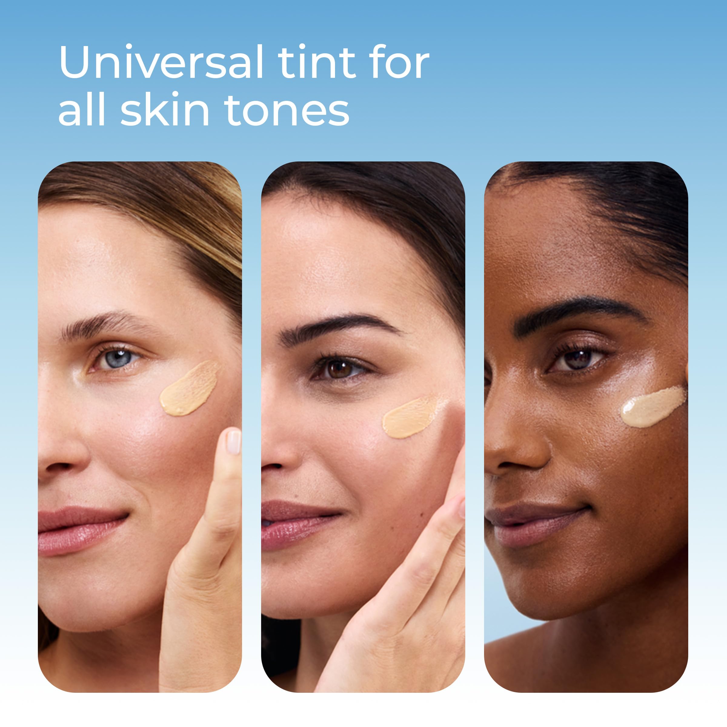 Eucerin Sun Tinted Age Defense SPF 50 Face Sunscreen Lotion with Hyaluronic Acid, Hypoallergenic, Non-Comedogenic Tinted Sunscreen SPF 50 Free of Fragrance, Oxybenzone and Octinoxate, 2.5 Fl Oz Bottle