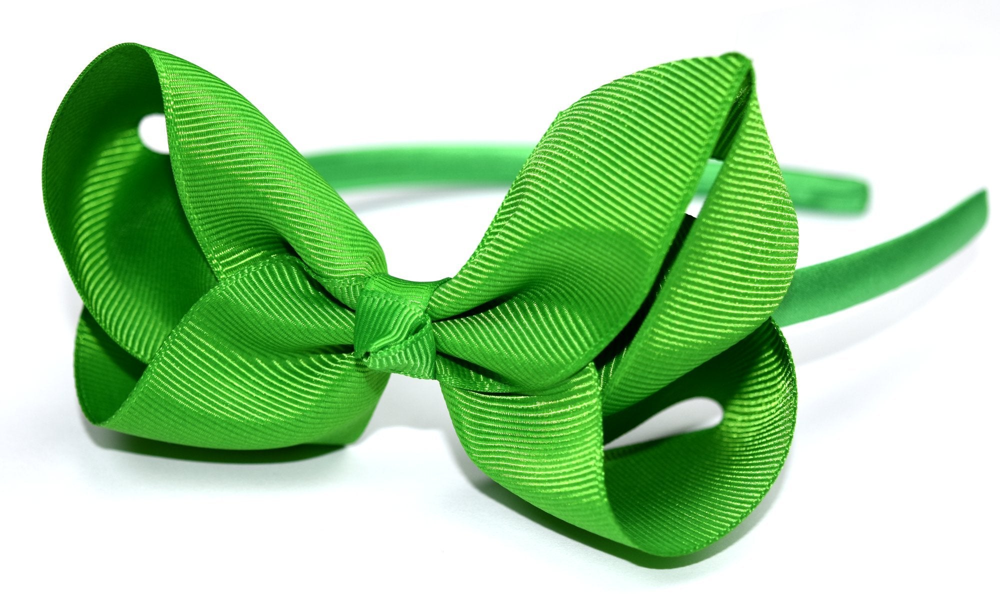 Syleia Fashion Headbands with 4 inch Bow, Set of 6 Pink, Orange, Green, Lavender, Teal and Yellow - School and Playtime Perfect Hair