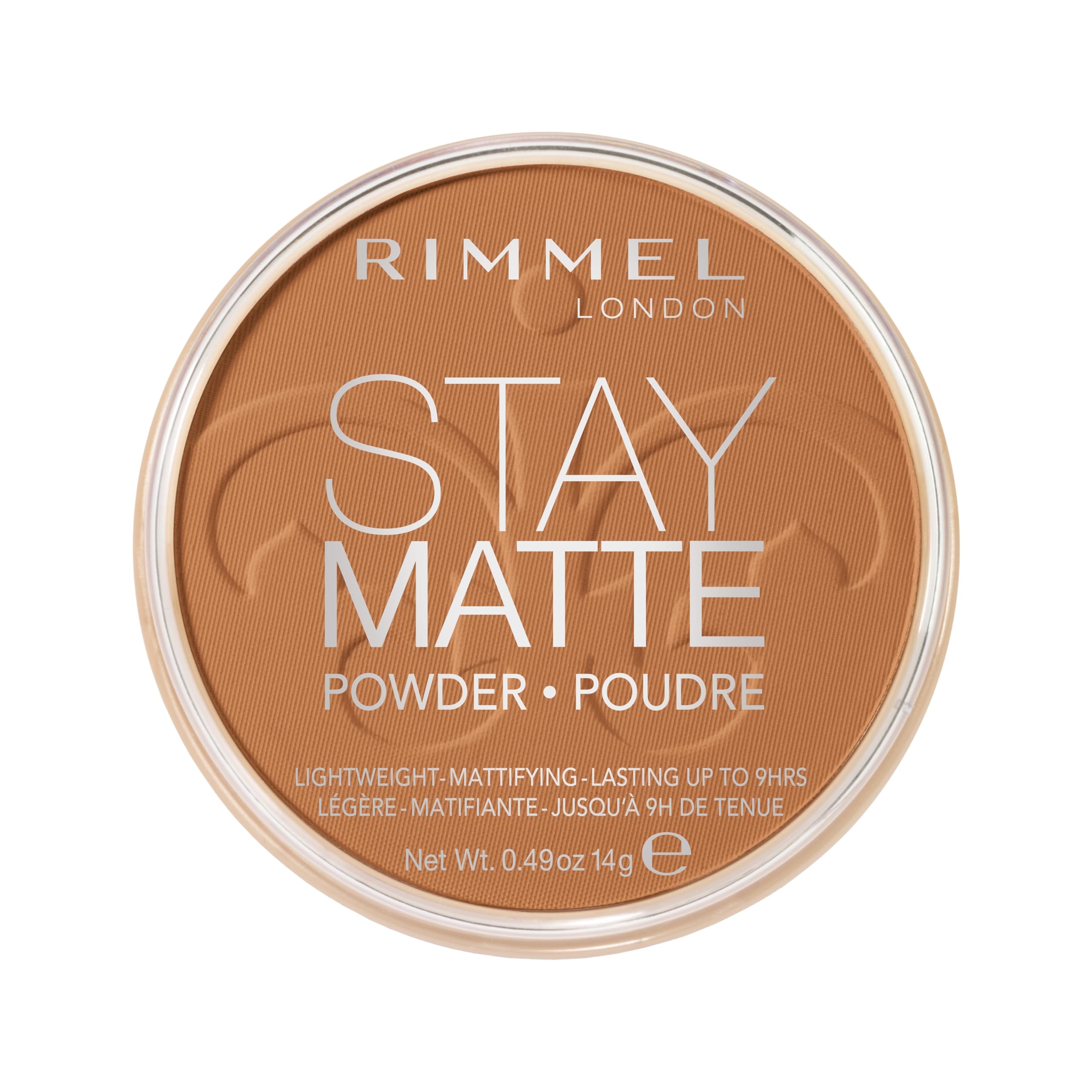 Rimmel Stay Matte Pressed Powder, Pecan, 0.49 Ounce (Pack of 1)