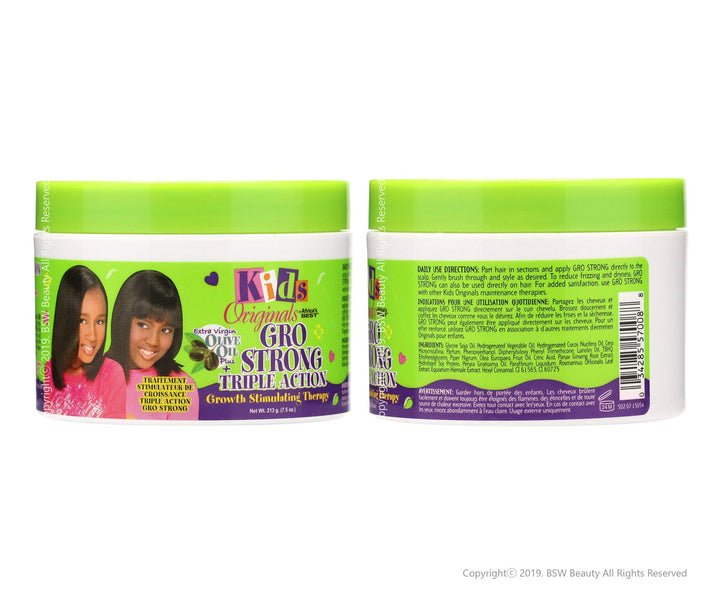 Africa's Best Organics Kids Gro Strong Triple Action Growth Stimulating Therapy 7.5 oz by Africa's Best