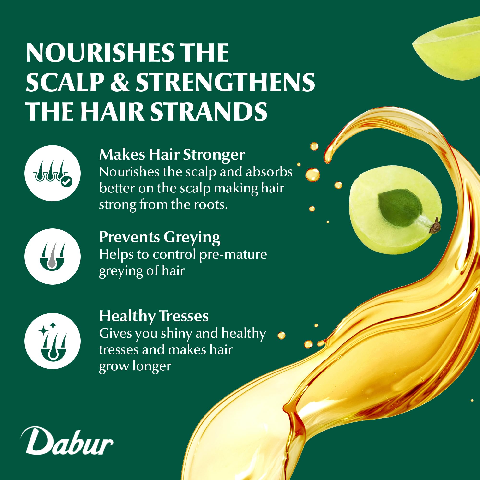 Dabur Amla Hair Oil. 300Ml