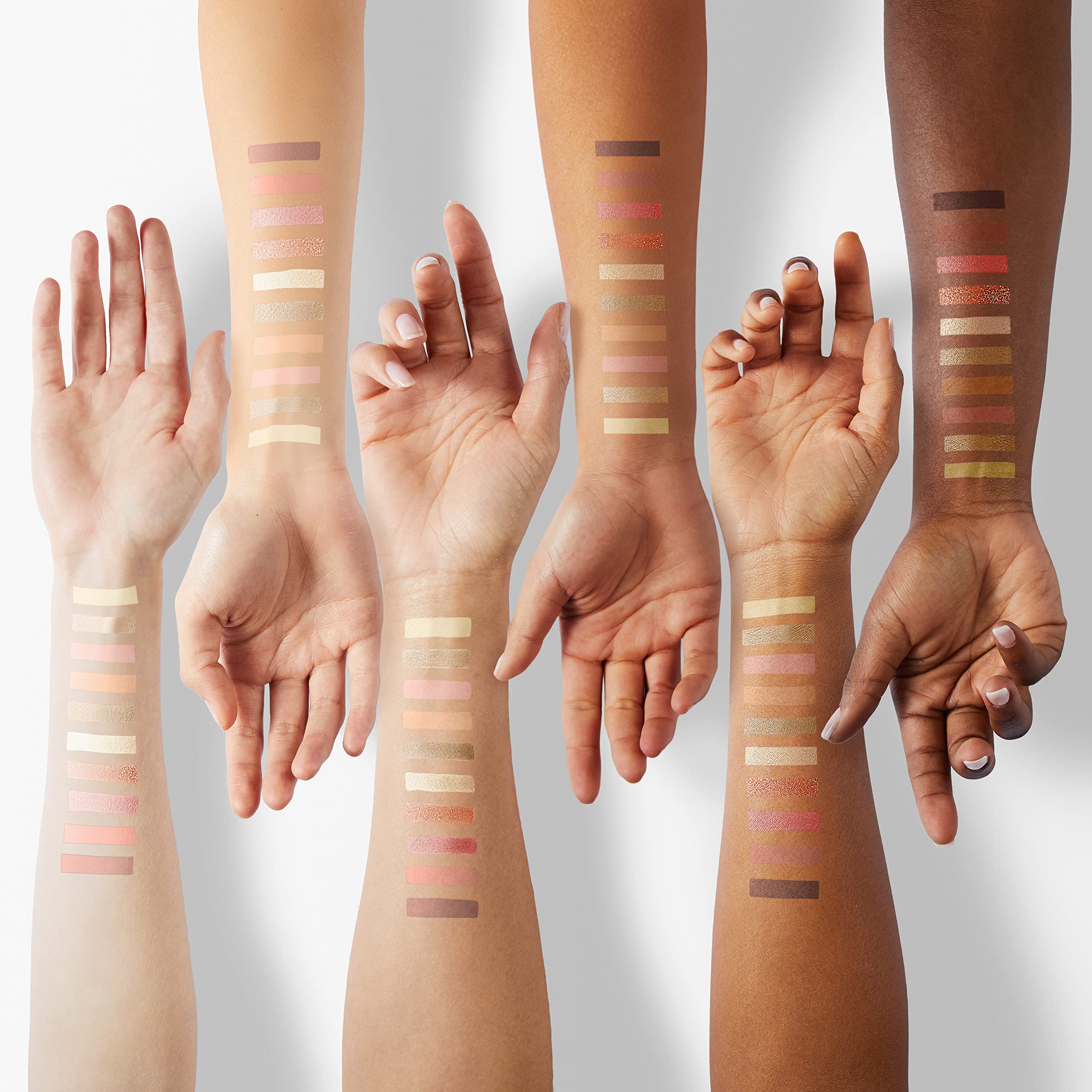 e.l.f. Rose Gold Eyeshadow Palette, 10 shades, Sunset, 0.49 Ounce