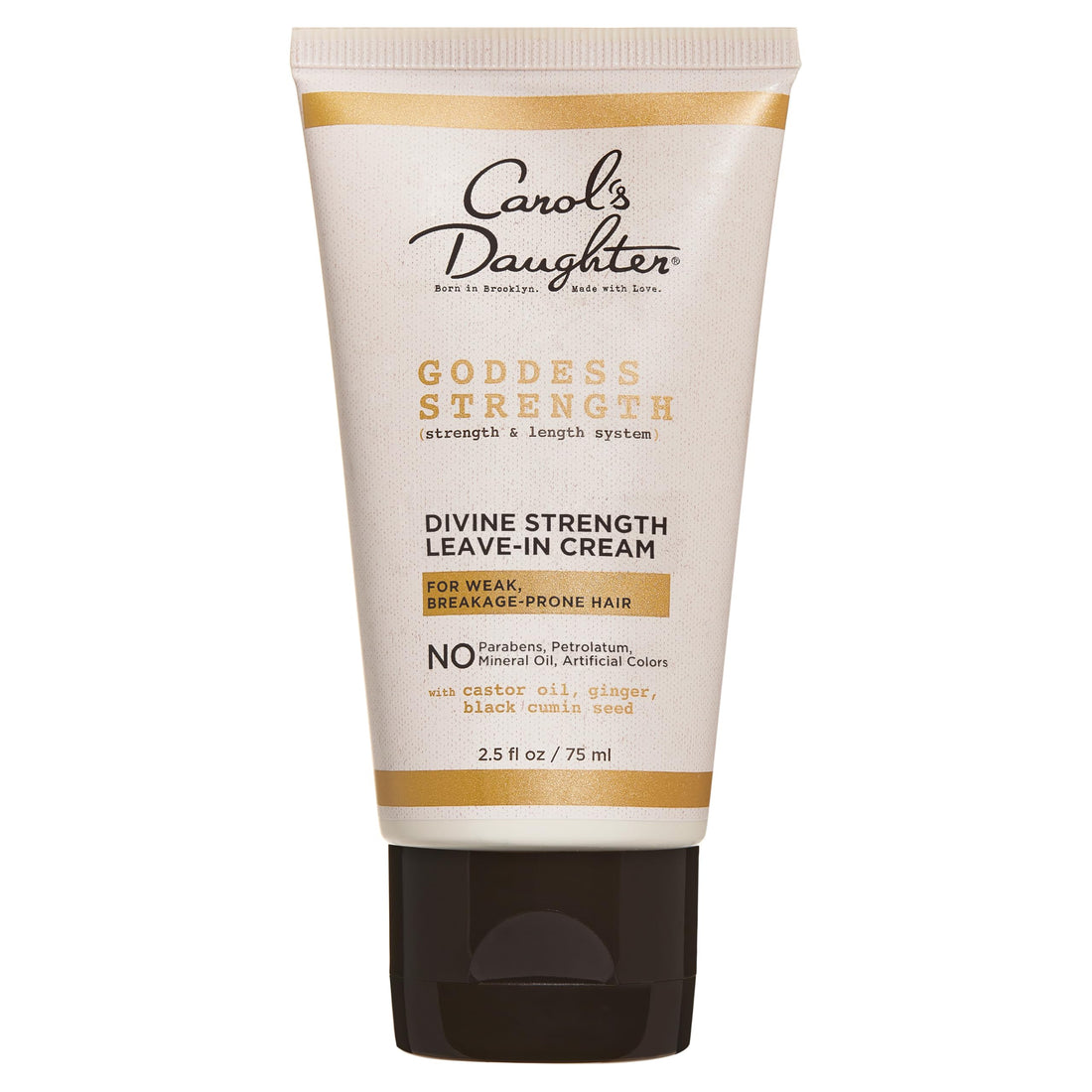 Carol's Daughter Goddess Strength Mini Hair Products Travel Gift Set - Shampoo, Conditioner, Leave In, Hair Honey, Sulfate Free