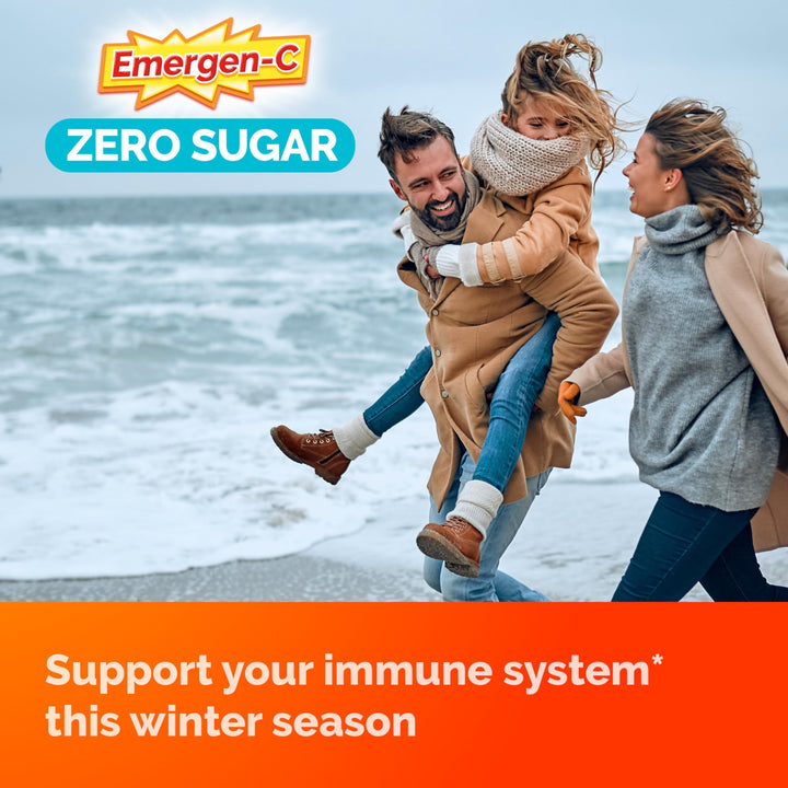 Emergen-C Zero Sugar Immune Support Adult Gummies 36 Count