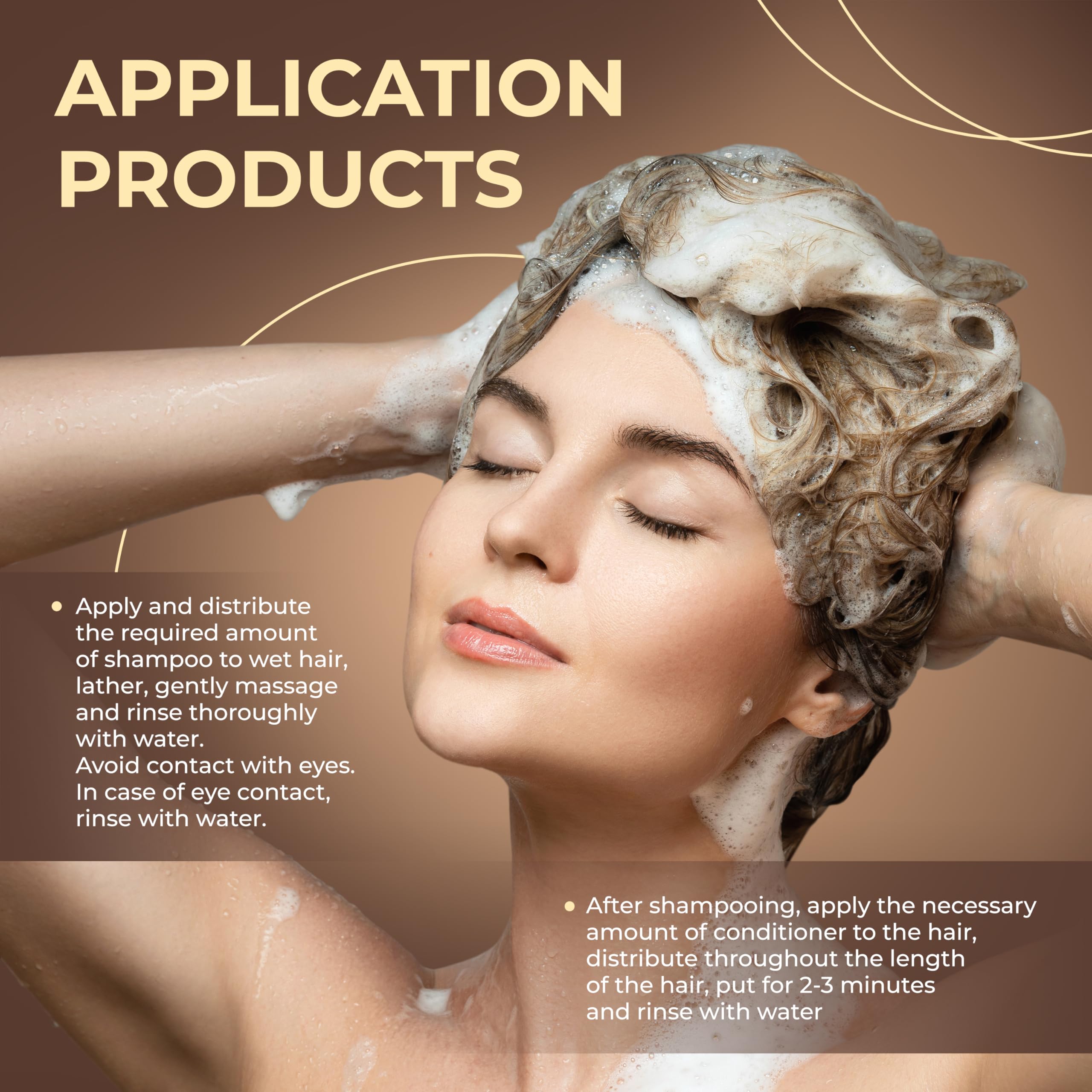 Moisturizing & Strengthening Shampoo and Conditioner Set, Natural with Biotin, Jojoba & Argan Oil, Sulfate-Free, Anti-Hair Loss, Hydrating for Dry, Damaged & Colored Hair, Frizz Control, 10 Fl Oz Each