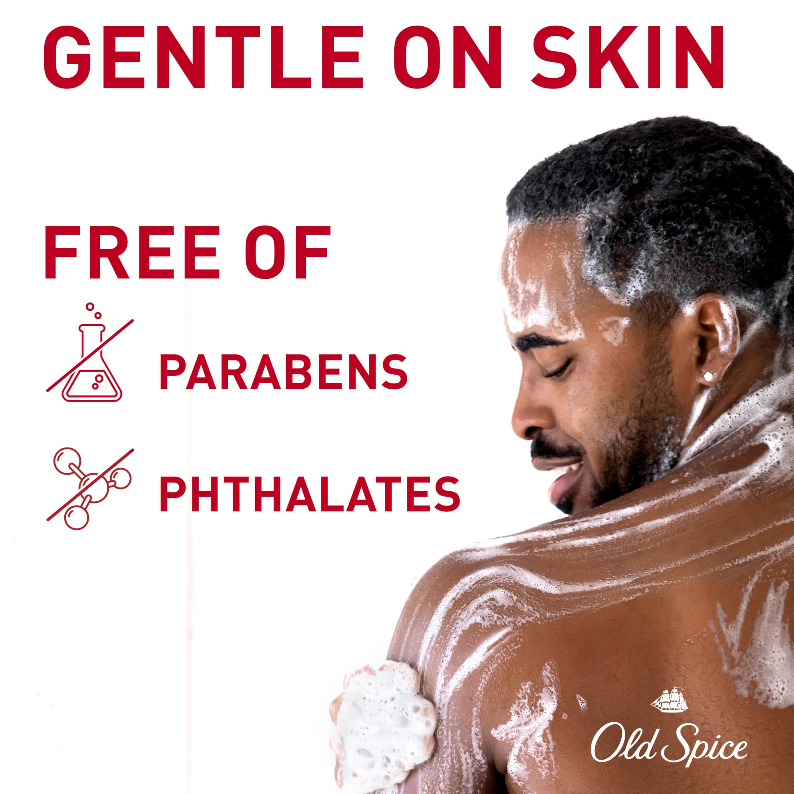 Old Spice Body Wash GentleMan’s Super Hydration for Men, 24/7 Renewing Moisture, Gentle on Skin with Skin Conditioners, Vanilla + Shea Butter Scent, 20 oz