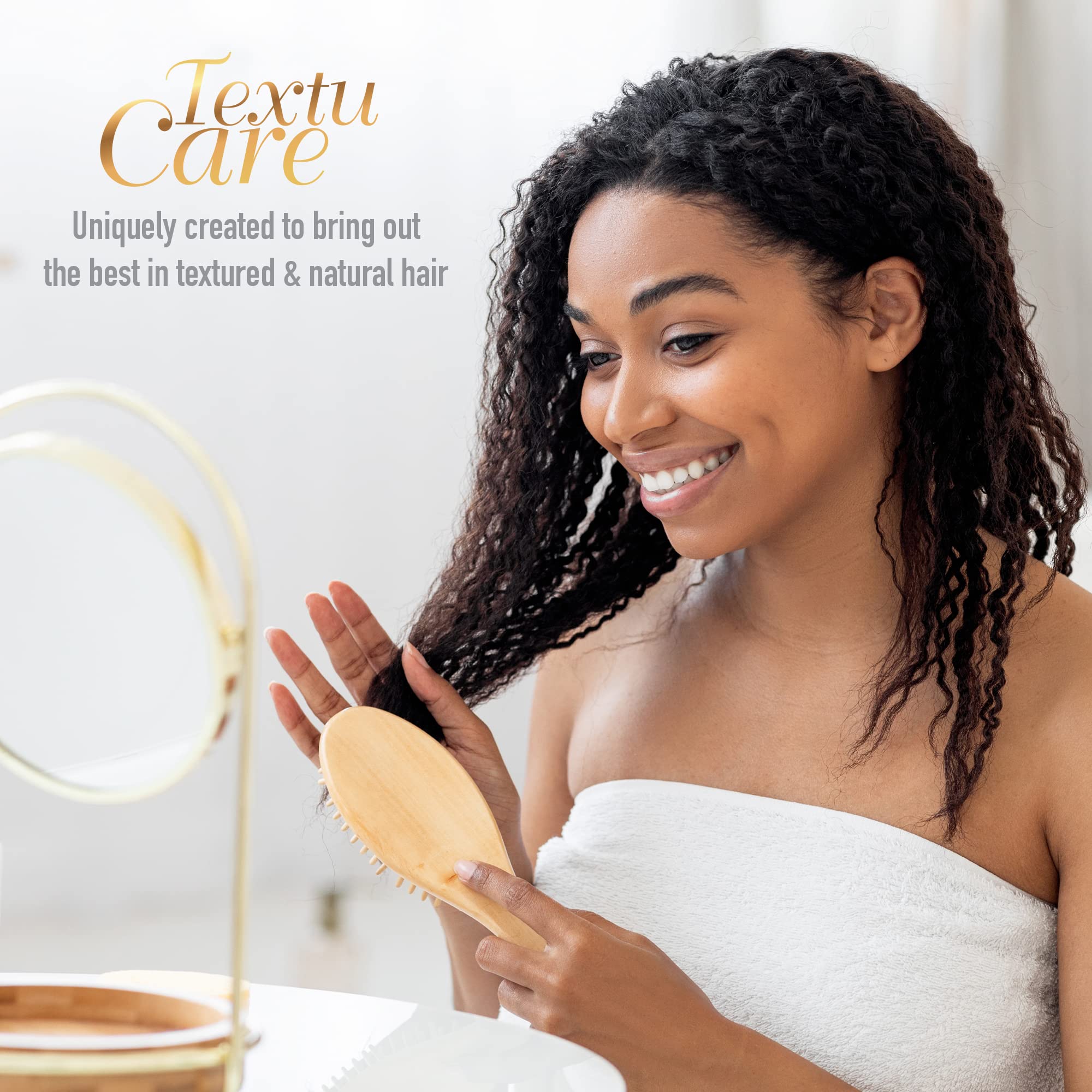 Donna Collection Large Styling Hair Brush, Black