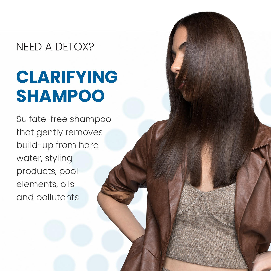 ALOXXI Clarifying Shampoo for Color Treated Hair - Removes Residue and Build-Up from Hard Water - Sulfate & Paraben Free Shampoo - Detox Shampoo for Deep Cleansing, 33.8 Fl Oz