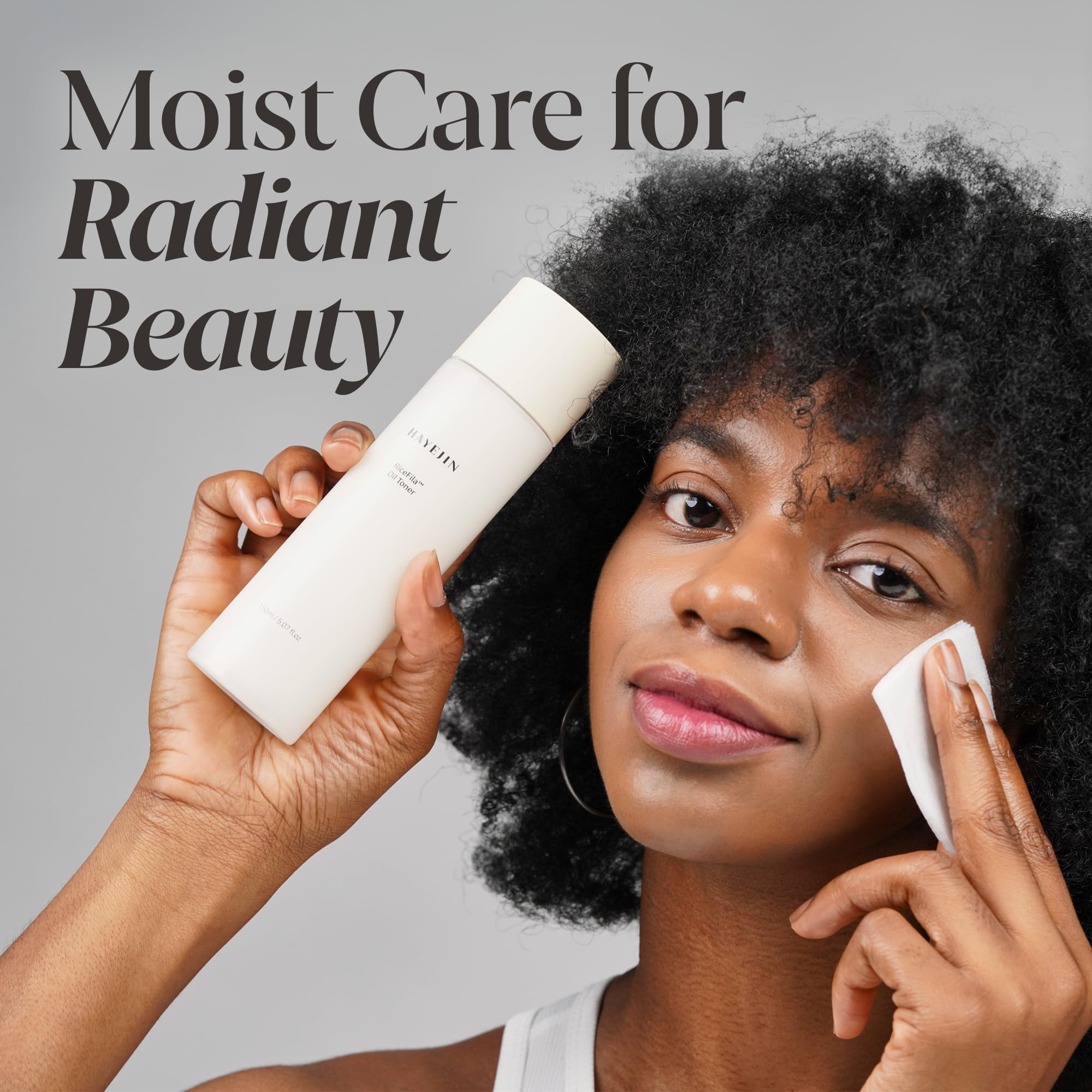 HAYEJIN RiceFila Oil Rice Toner K Beauty Products | Hydrating Facial Toner for Sensitive Skin | Facial Oil Skin Rice Toner for Face Korean (5.07 Fl. Oz)