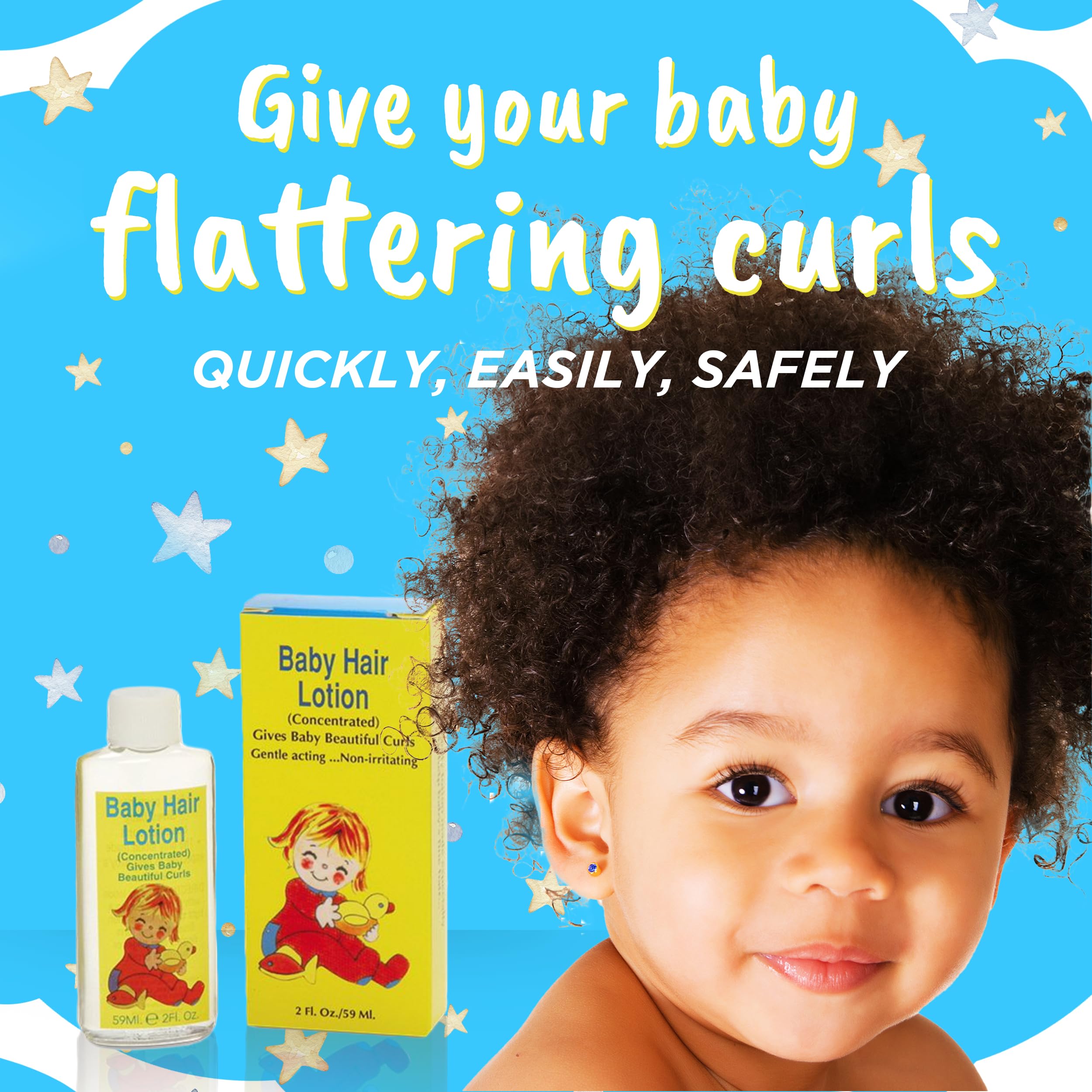 Clubman Baby Hair Lotion (Concentrated), 2-Ounce (Pack of 6)