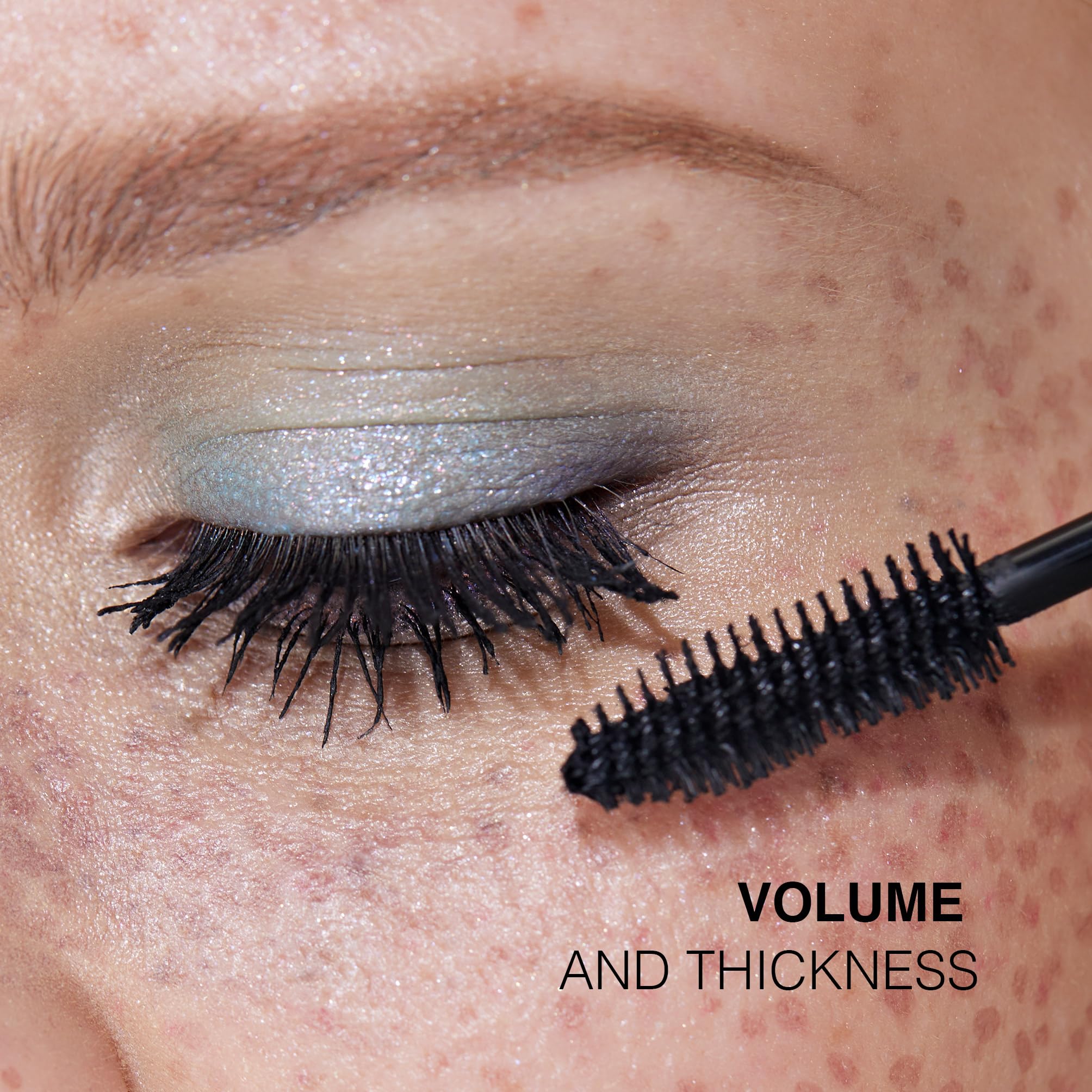 SELESTIA BEAUTY Black Volumizing & Lengthening Mascara Wild Desire – Long-Lasting Dramatic Lash Effect & Definition – Smooth Application, Clump & Flake Free – 0.34 fl.oz.