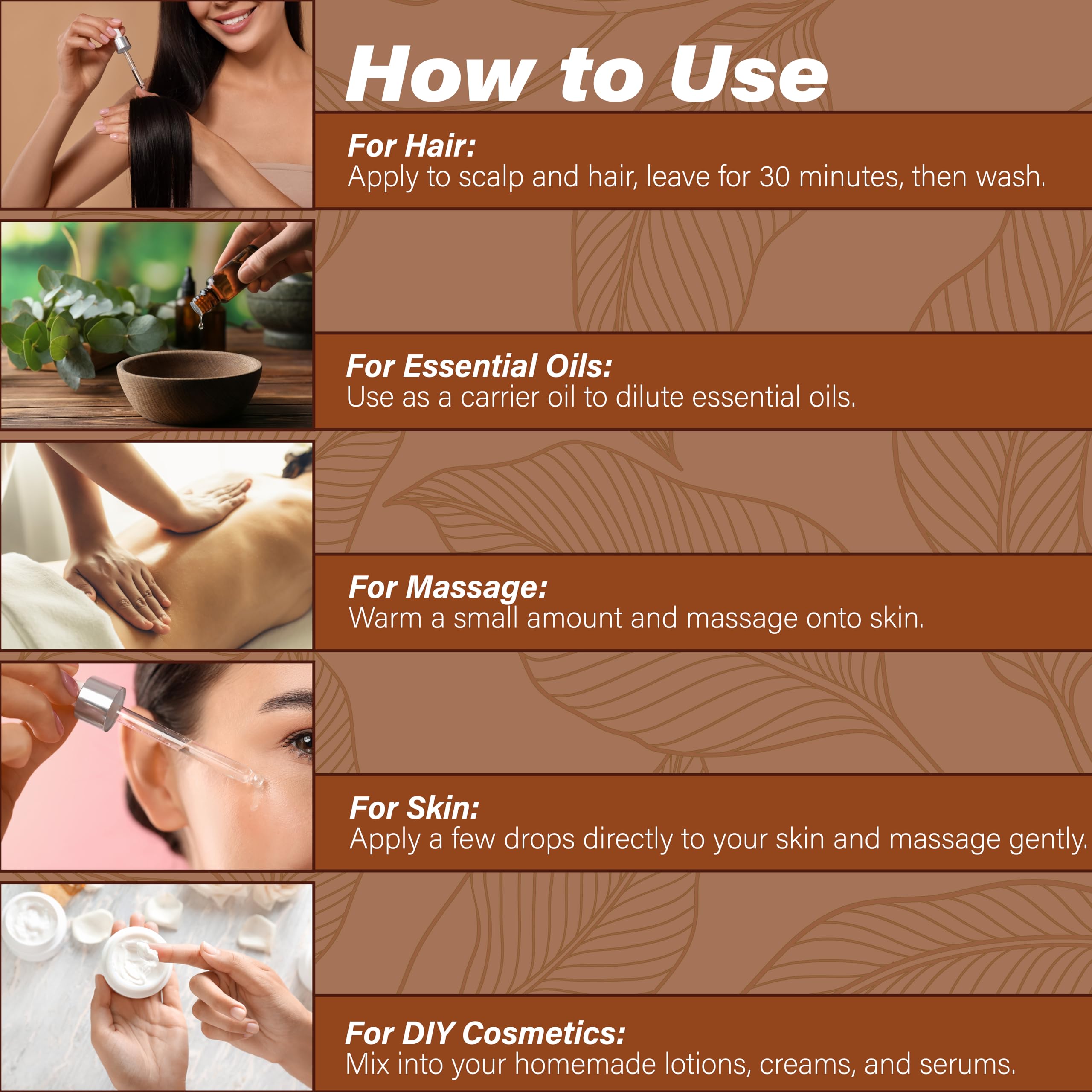 Walnut Oil 16 oz - Cold Pressed 100% Pure Natural - Skin, Body, Face, and Hair Growth Moisturizer. Great For Creams, Lotions, Lip balm and Soap Making.