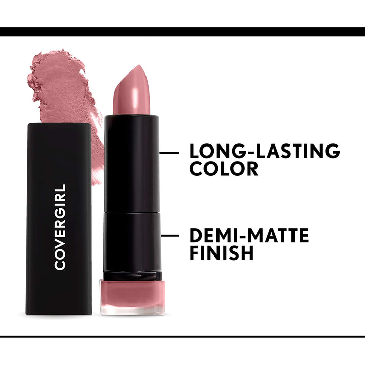COVERGIRL Exhibitionist Lipstick Demi-Matte, Trending 440, 0.123 Ounce