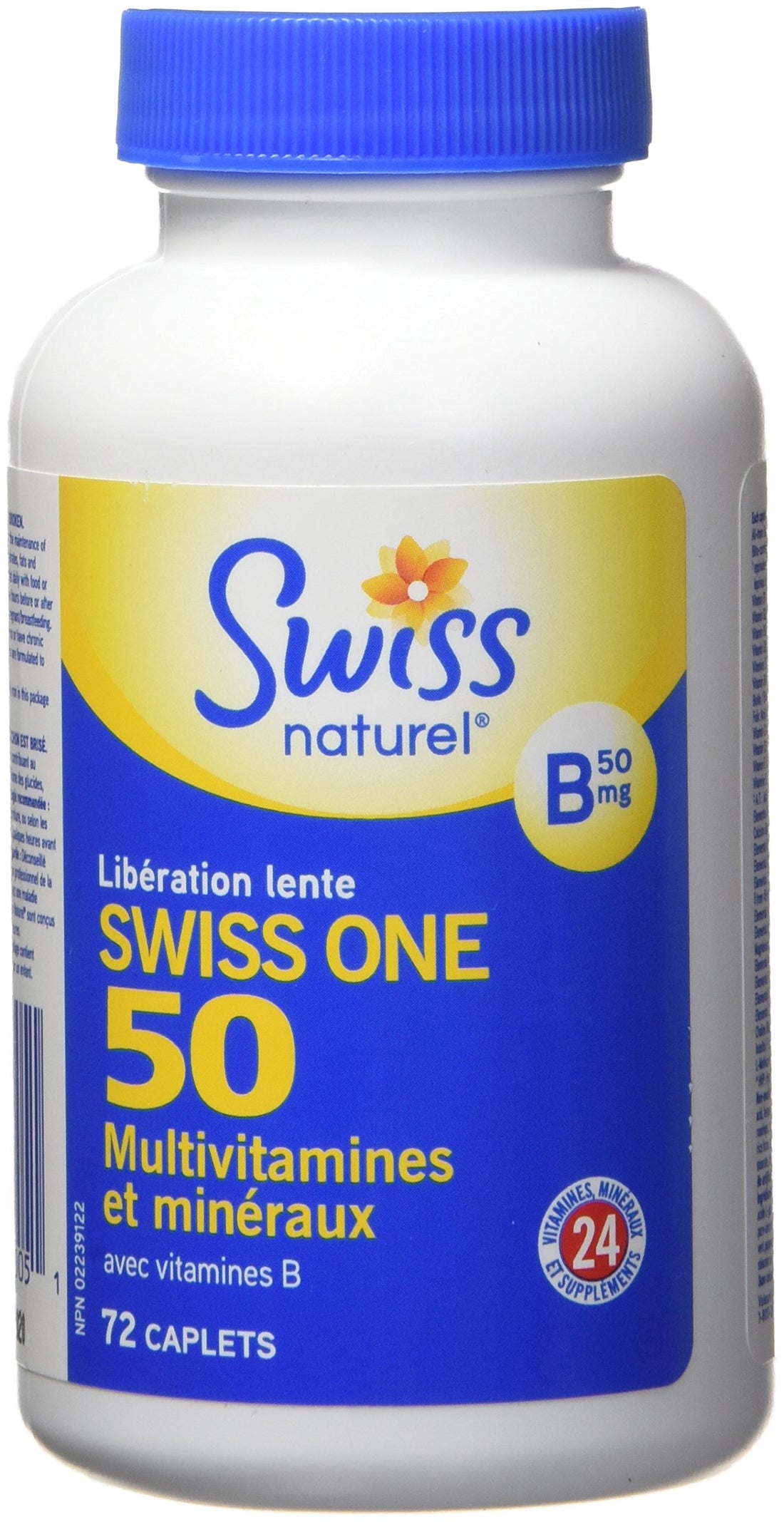 Swiss Natural Swiss One 50 Timed Release Multi Vitamin & Mineral with B Complex
