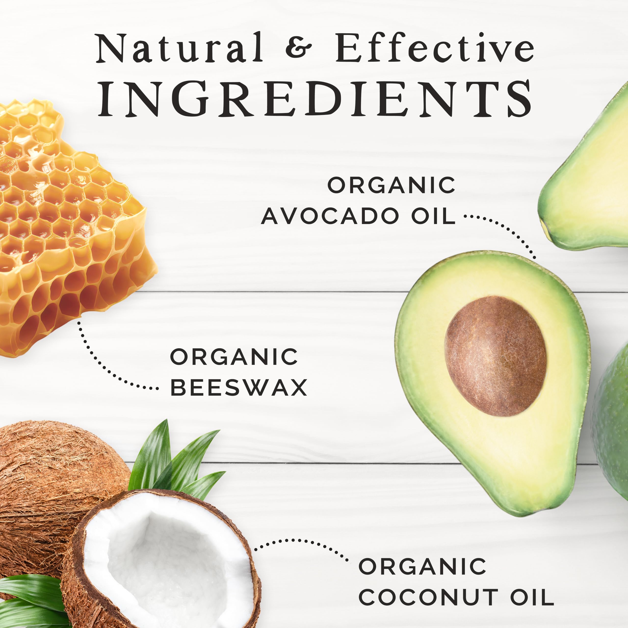 Natural Lip Balm – Variety Pack - Organic & Natural Ingredients - Beeswax Based Lip Care Chapstick - Great Gift - Farm & Bee - 0.15oz (Pack of 4 - Vanilla Bean/Peppermint/Strawberry/Cherry)