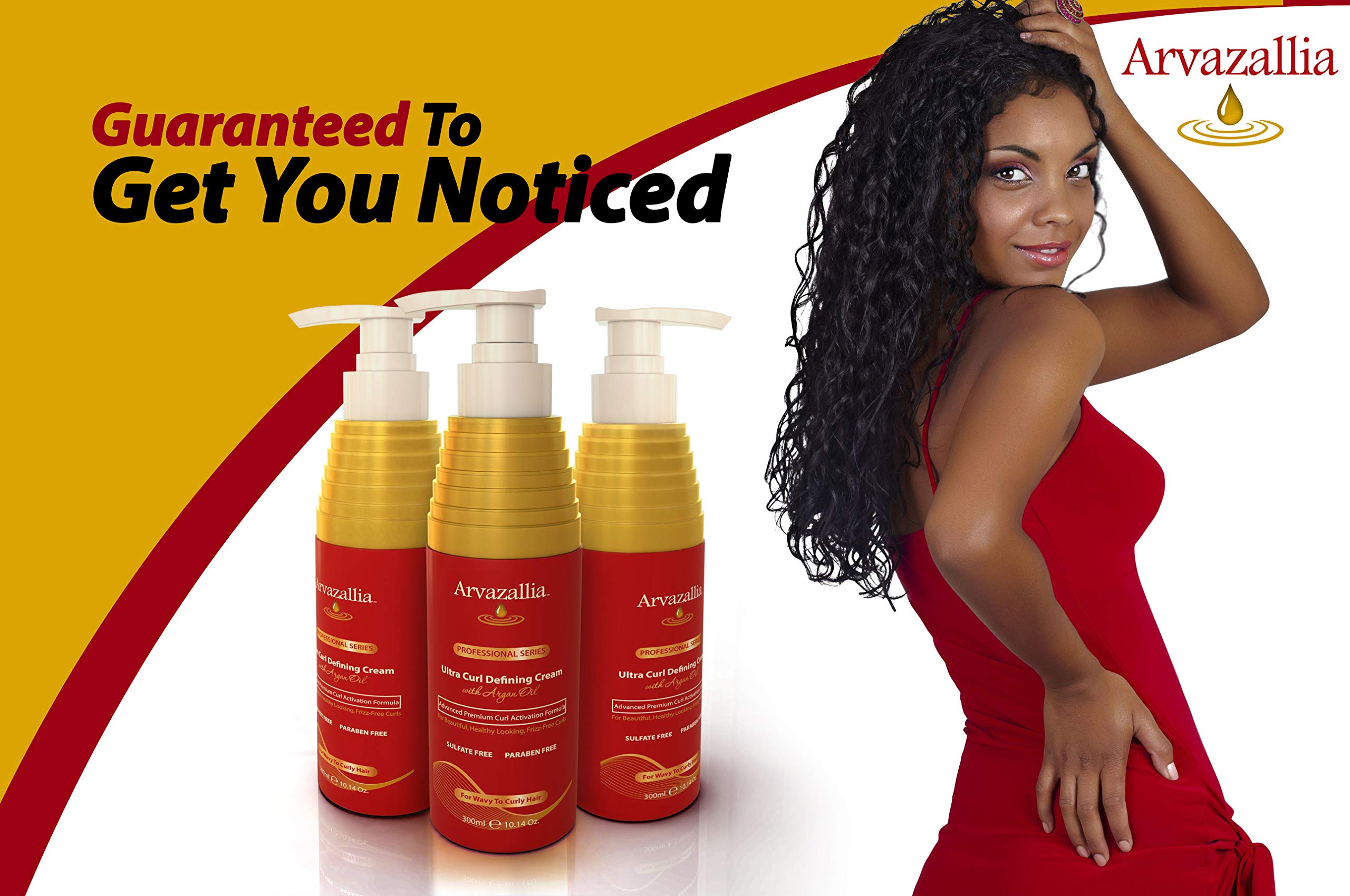 Ultra Curl Defining Cream with Argan...