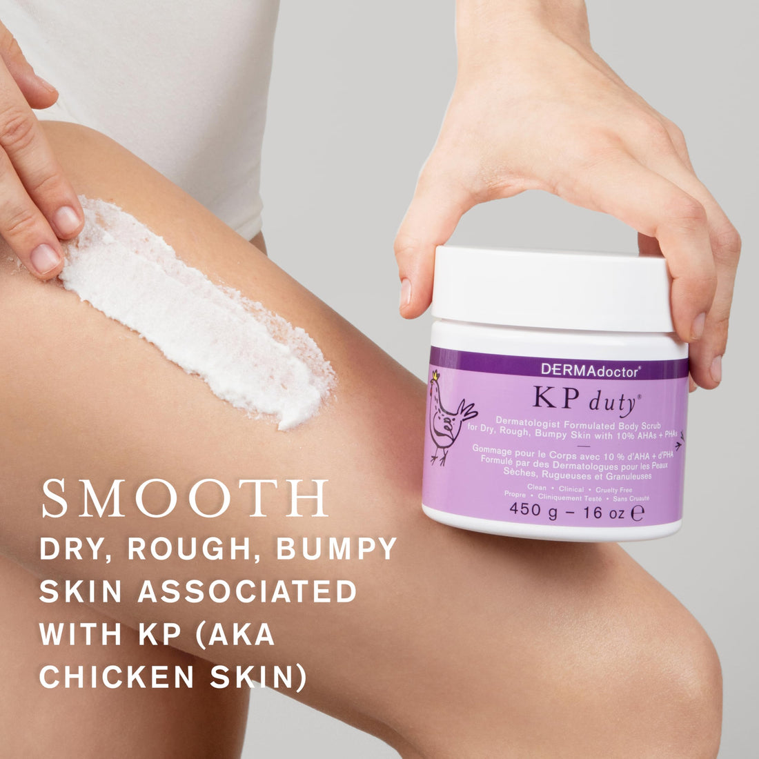 DERMAdoctor KP Duty Dermatologist Formulated Body Scrub 473ml/16oz