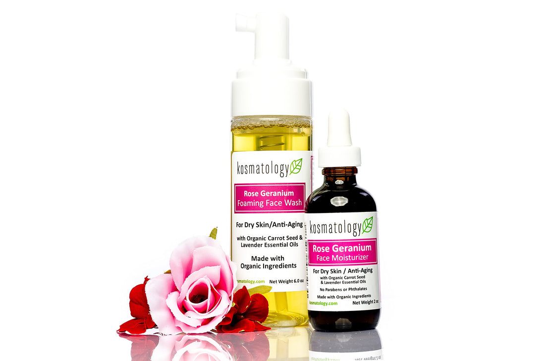 Kosmatology Rose Geranium Anti-Aging Facial Moisturizer 2 oz
