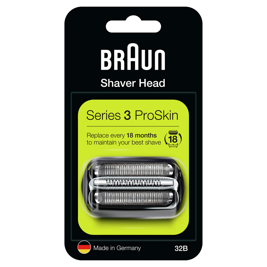 Braun 32BMulti Bls Replacement Foil and Cutter Cassette Black